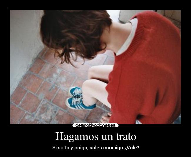 carteles salto caigo trato desmotivaciones