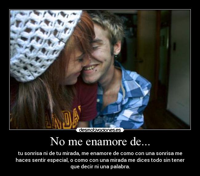 No me enamore de... - 