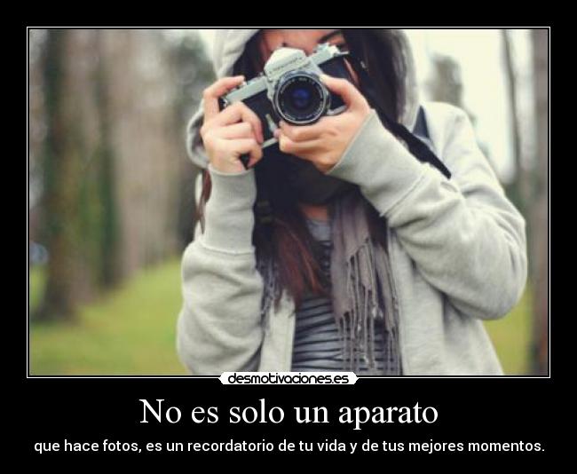 No es solo un aparato -