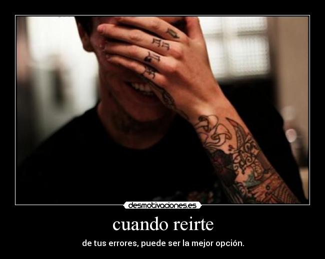 cuando reirte -