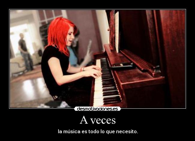 A veces -