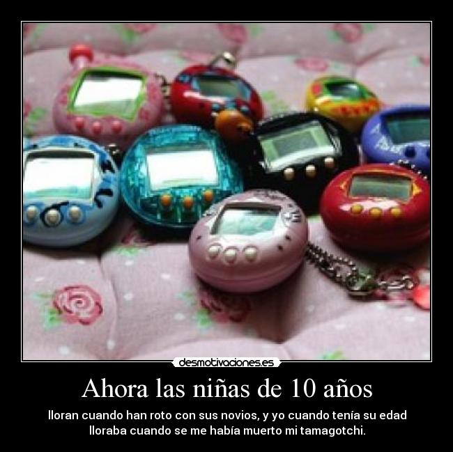 Ahora las niñas de 10 años - 