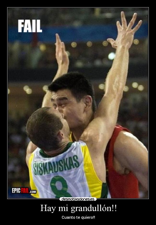 Hay mi grandullón!! - Cuanto te quiero!!