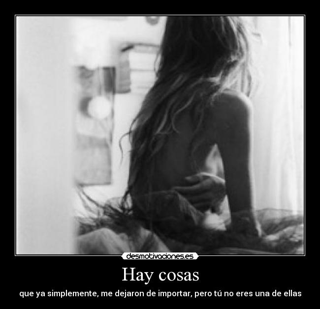 Hay cosas - 