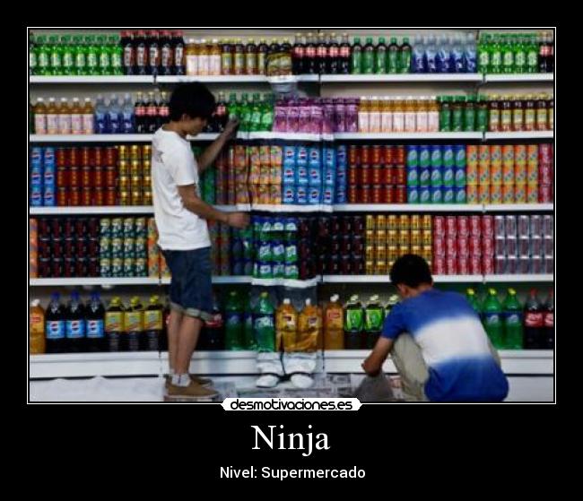 Ninja - Nivel: Supermercado