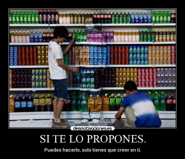 carteles confianza desmotivaciones