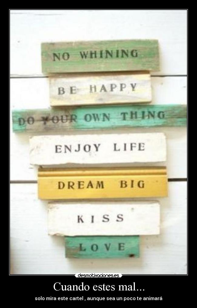 Cuando estes mal... - 