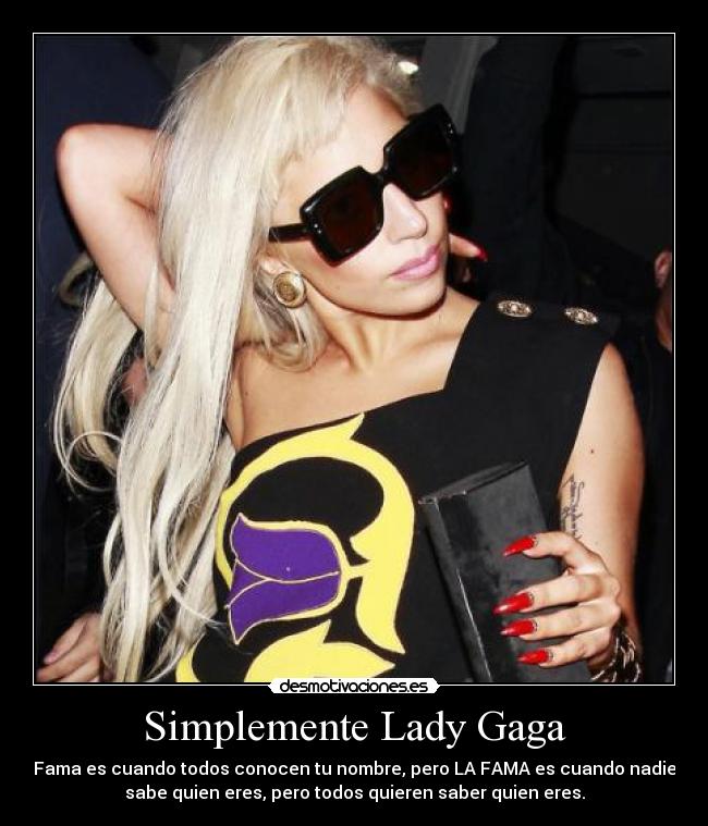 Simplemente Lady Gaga -