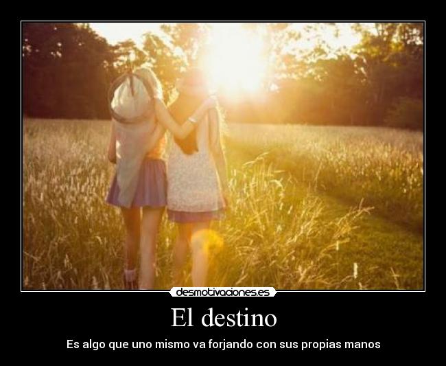 El destino -