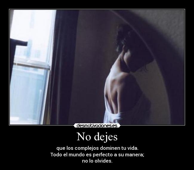 No dejes - 