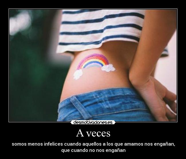A veces -