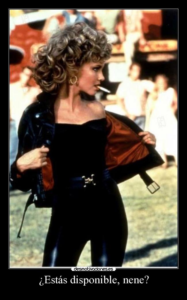 ¿Estás disponible, nene? -