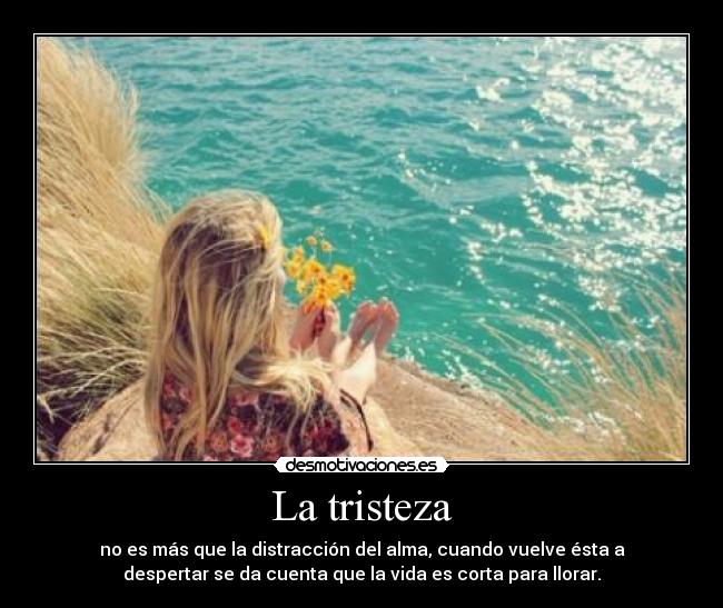 La tristeza -