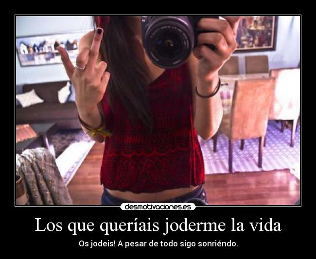 carteles vida joderos desmotivaciones