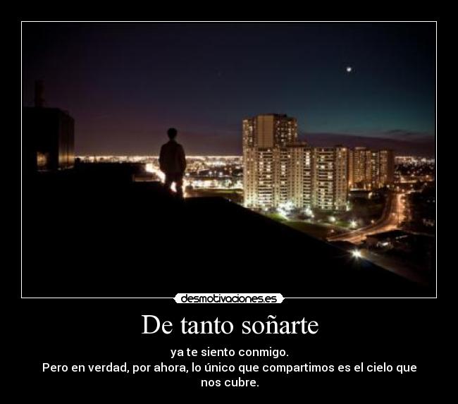 De tanto soñarte - 