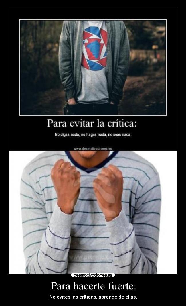 Para hacerte fuerte: - 