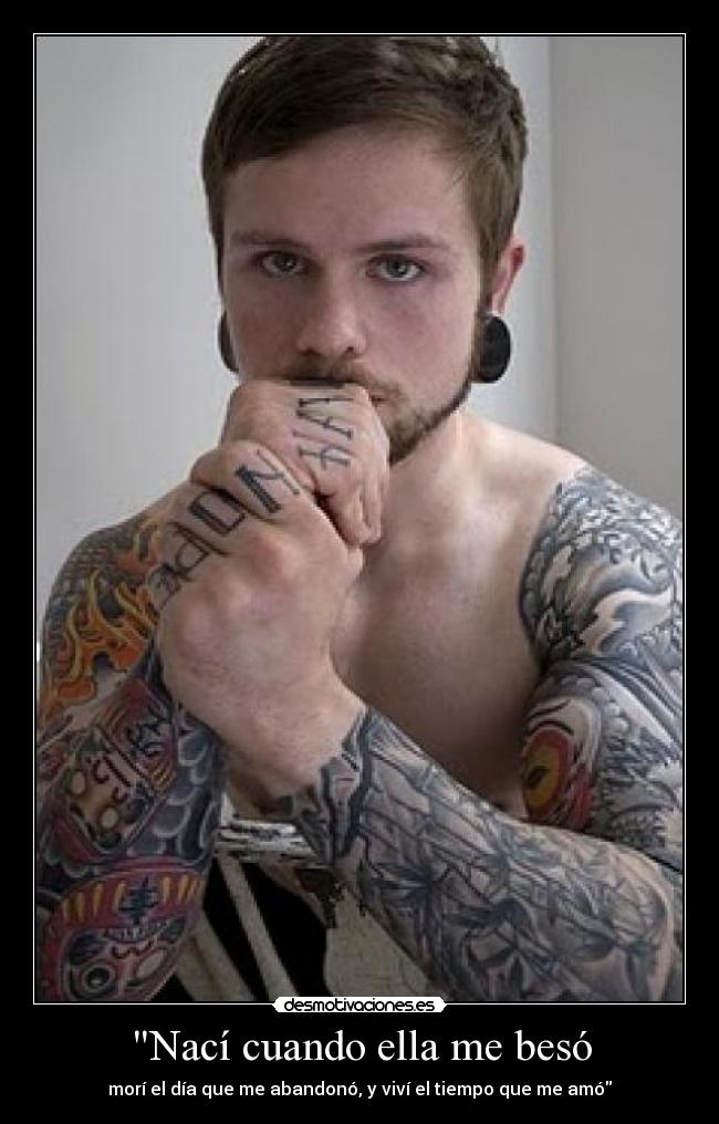 Nací cuando ella me besó - 