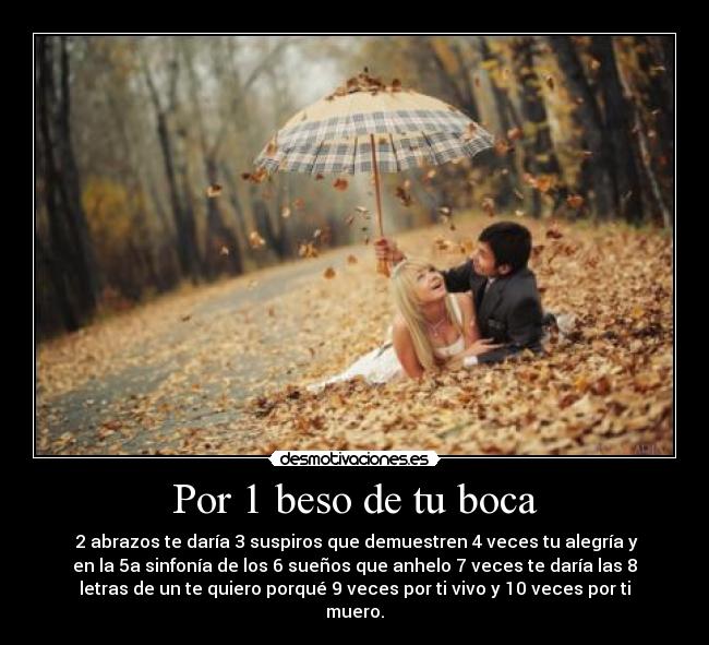 Por 1 beso de tu boca - 