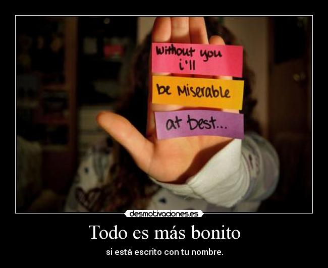Todo es más bonito - 
