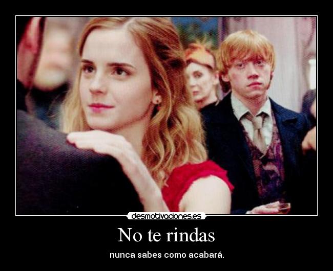 No te rindas - 