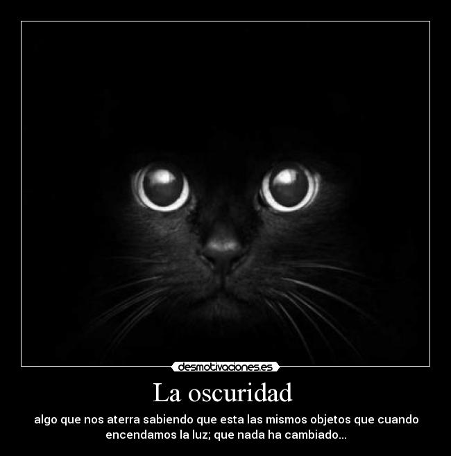 La oscuridad  - 