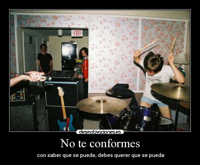  No te conformes  - 