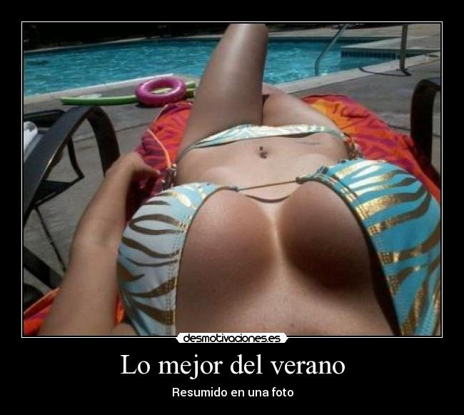 Lo mejor del verano - Resumido en una foto