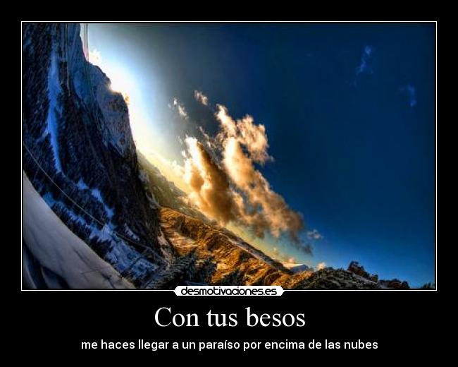 Con tus besos -
