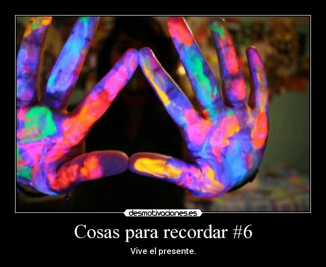 Cosas para recordar #6 - 