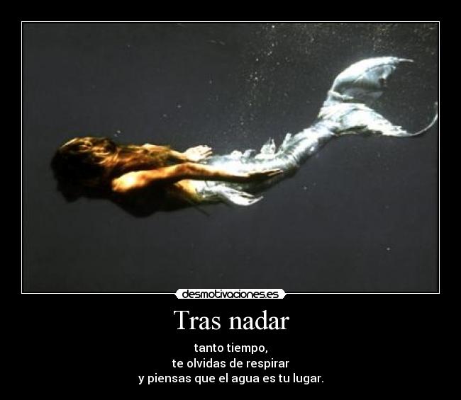 Tras nadar - 