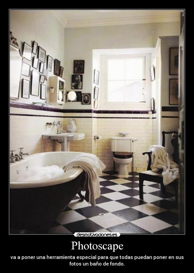 carteles photoscape bano fondo foto choni tuenti desmotivaciones