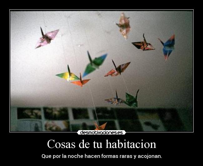 Cosas de tu habitacion - 
