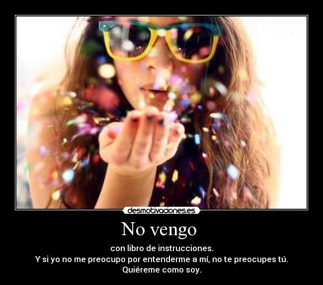 No vengo -
