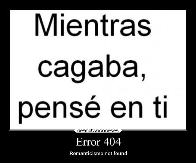 Error 404 -