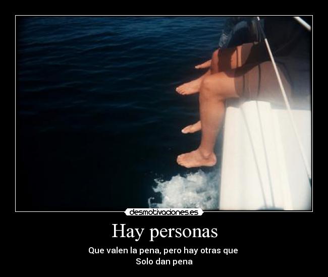 Hay personas -