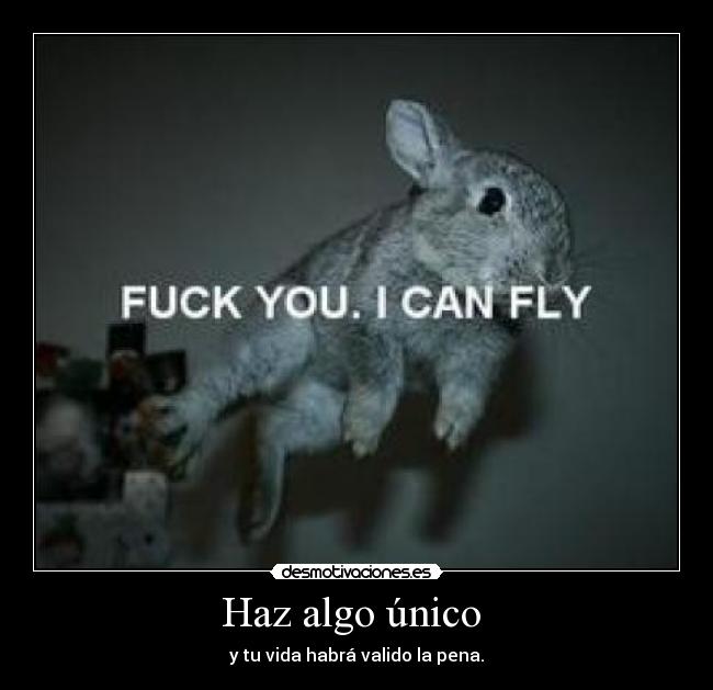 Haz algo único  - 