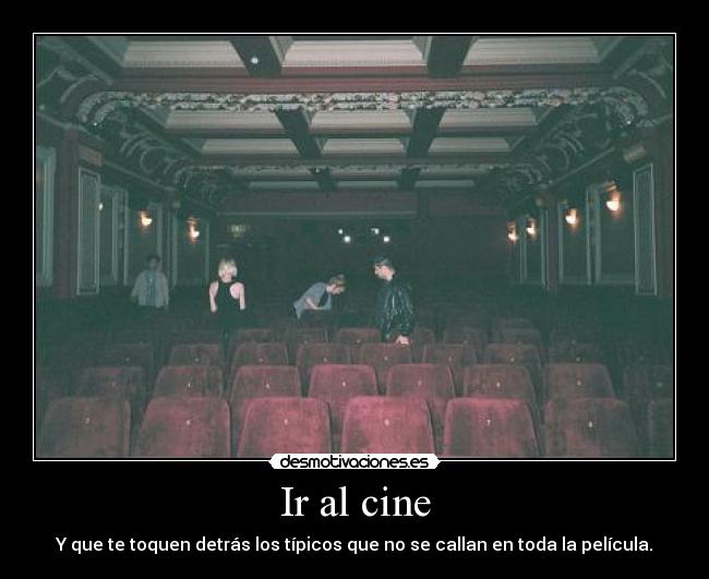 Ir al cine - 