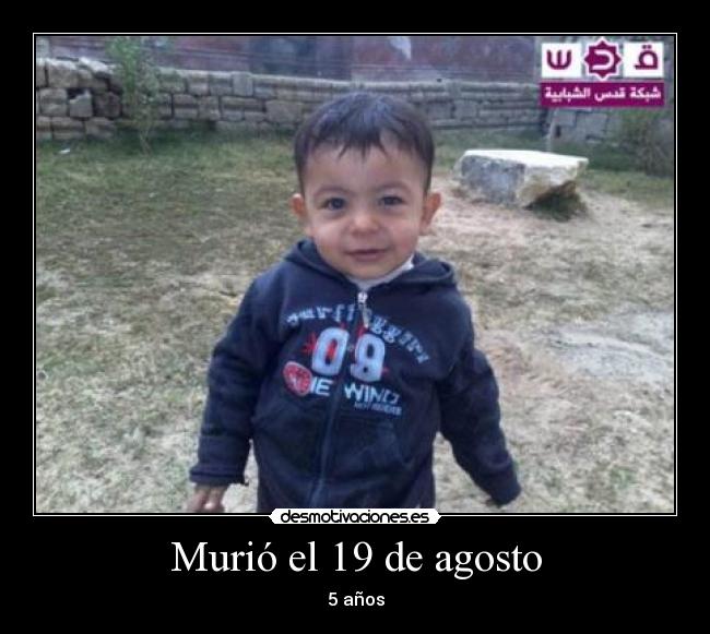 Murió el 19 de agosto - 