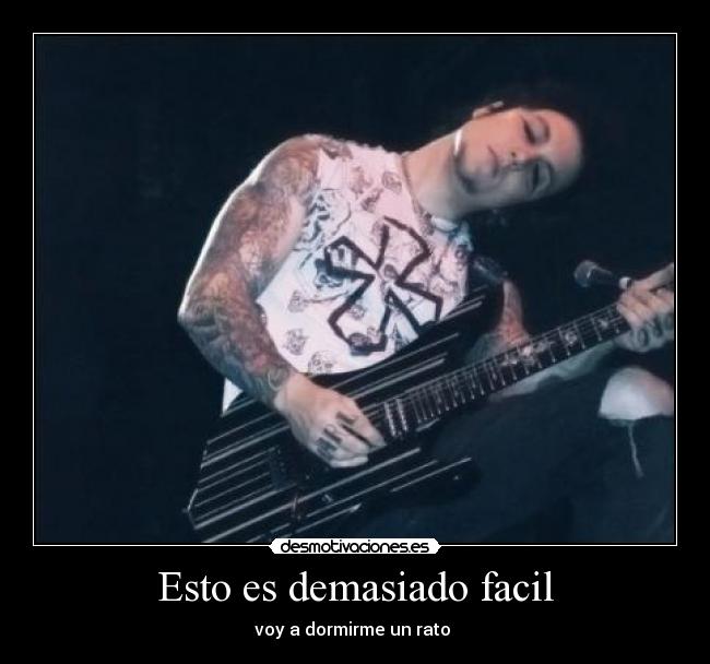 Esto es demasiado facil - 