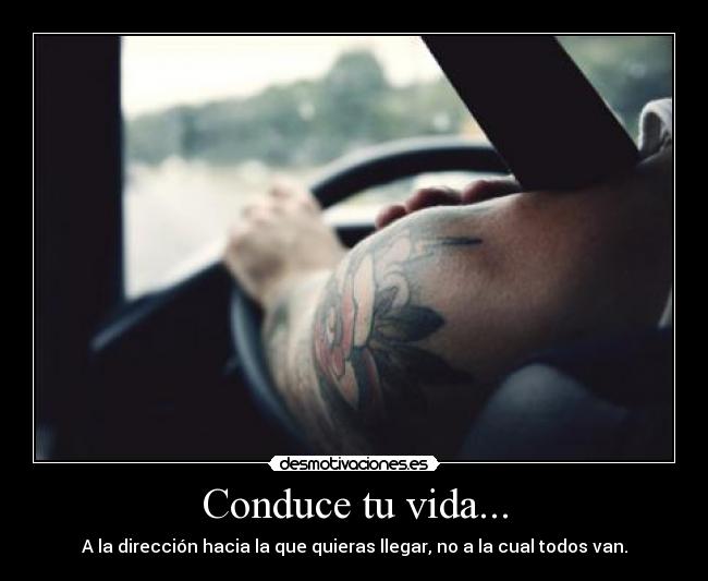Conduce tu vida... -