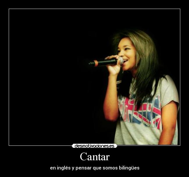 carteles cantar ingles sentirnos bilingues wonderwall21 desmotivaciones