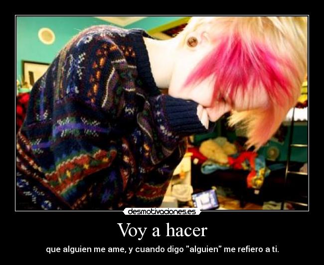 Voy a hacer -