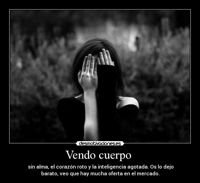Vendo cuerpo  - 