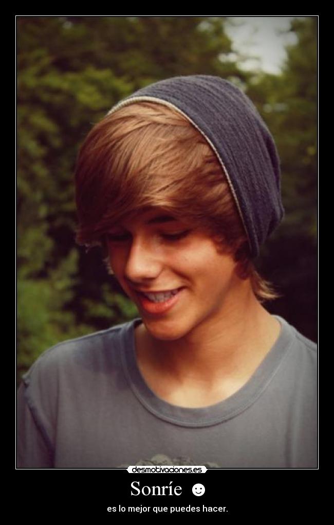 Sonríe ☻ - es lo mejor que puedes hacer.