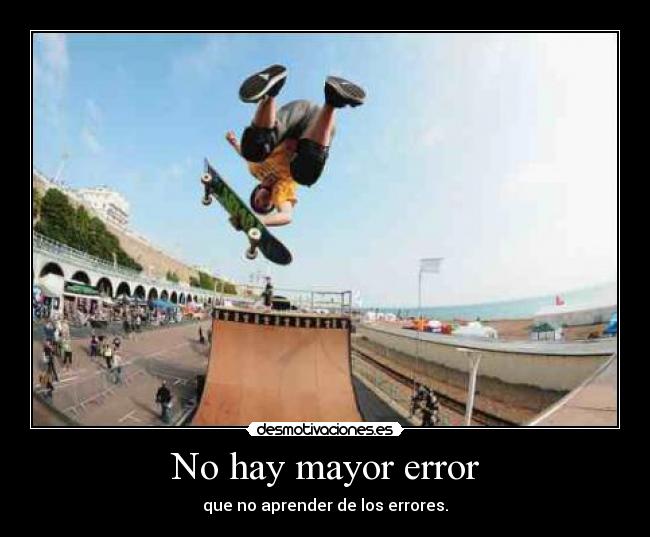 No hay mayor error - 