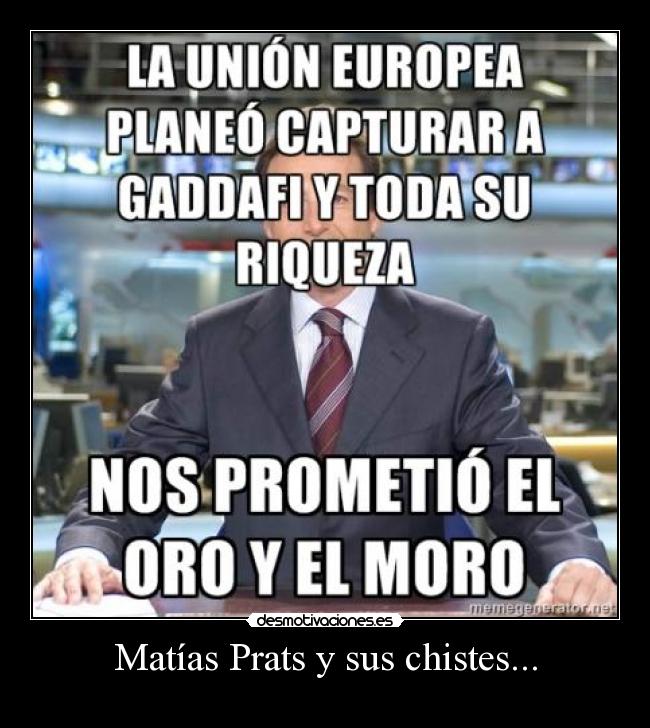 Matías Prats y sus chistes... -
