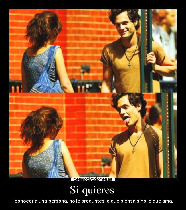carteles conocer meet persona ama pensar sergi16lc desmotivaciones