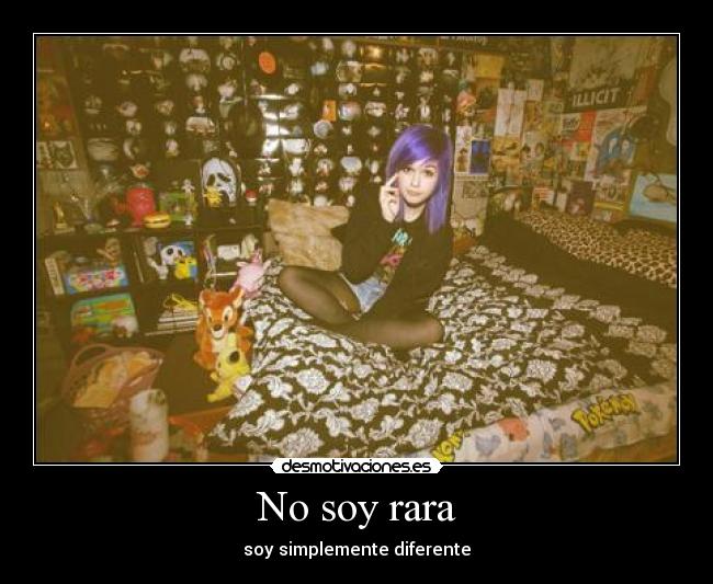 No soy rara -