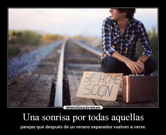 Una sonrisa por todas aquellas -