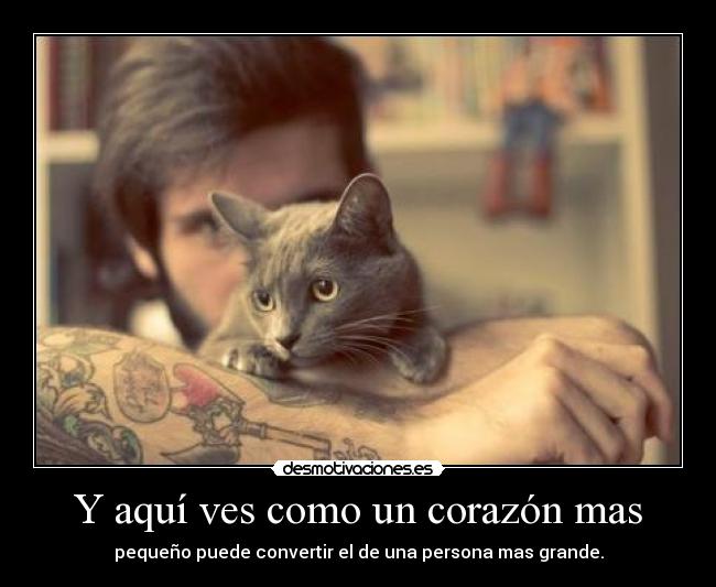 Y aquí ves como un corazón mas -